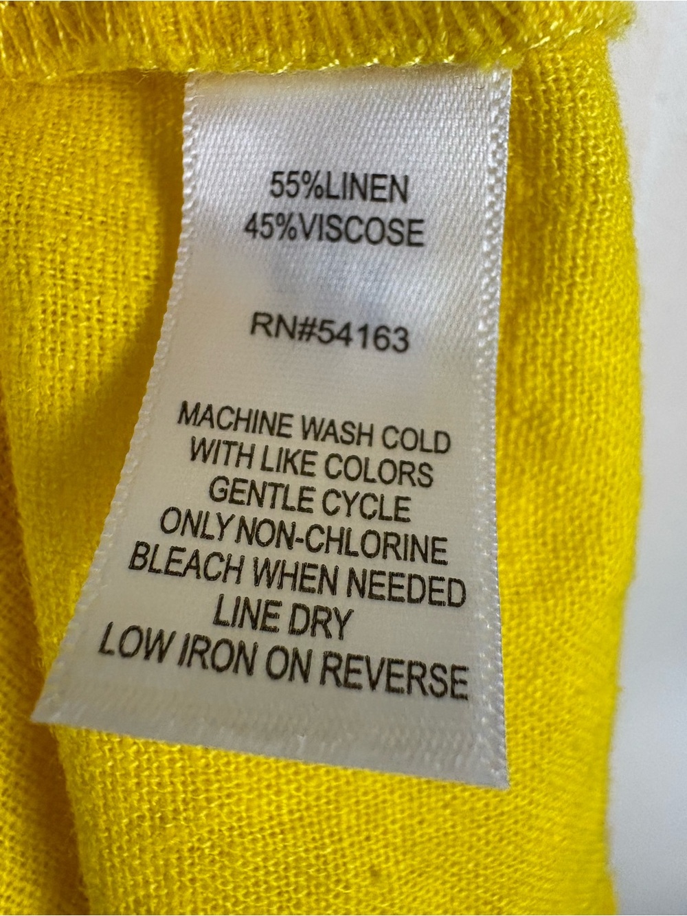 NWT Marc New York Jeans Tie Front Linen Vest size M - Picture 9 of 9